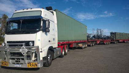 Volvo, first load, Wubin